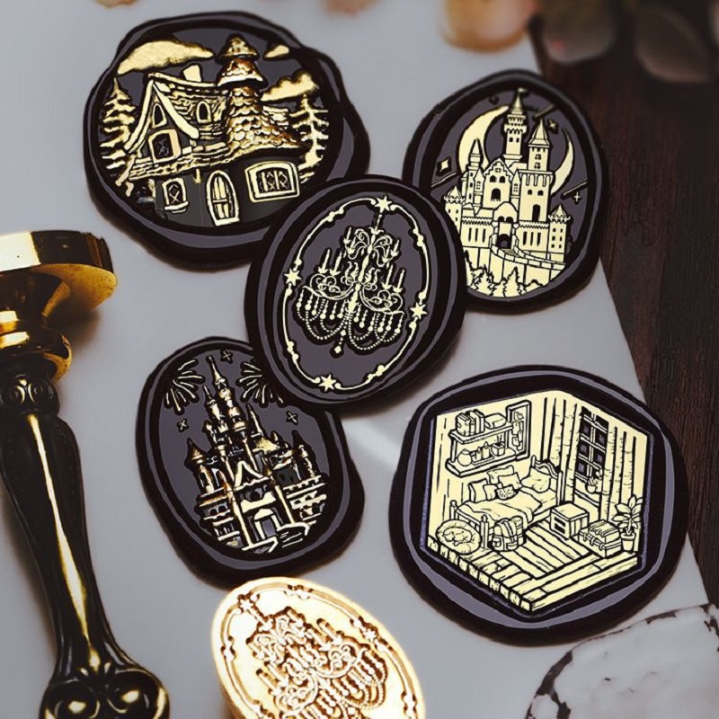 Wax Seal Stamp Set - Wax Seal Stamp Vintage Halloween Gepersonaliseerde