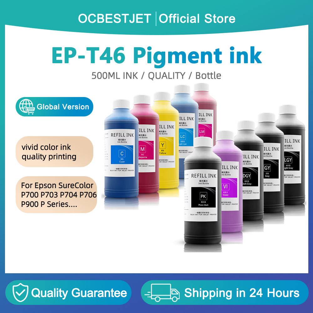 Fountain Pen Bottled Ink - 500 ML/Fles Waterdichte Pigment Inkt Voor