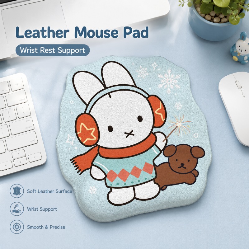 Anime Miffy Lederen Muismat me - Leather Desk Pad recensie en prijs