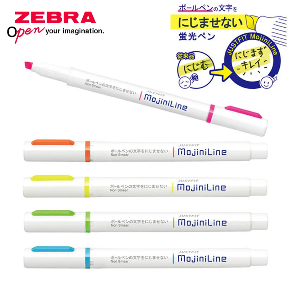 4 Stuks Japan Zebra Markeersti - Zebra Pen Mildliner recensie en prijs