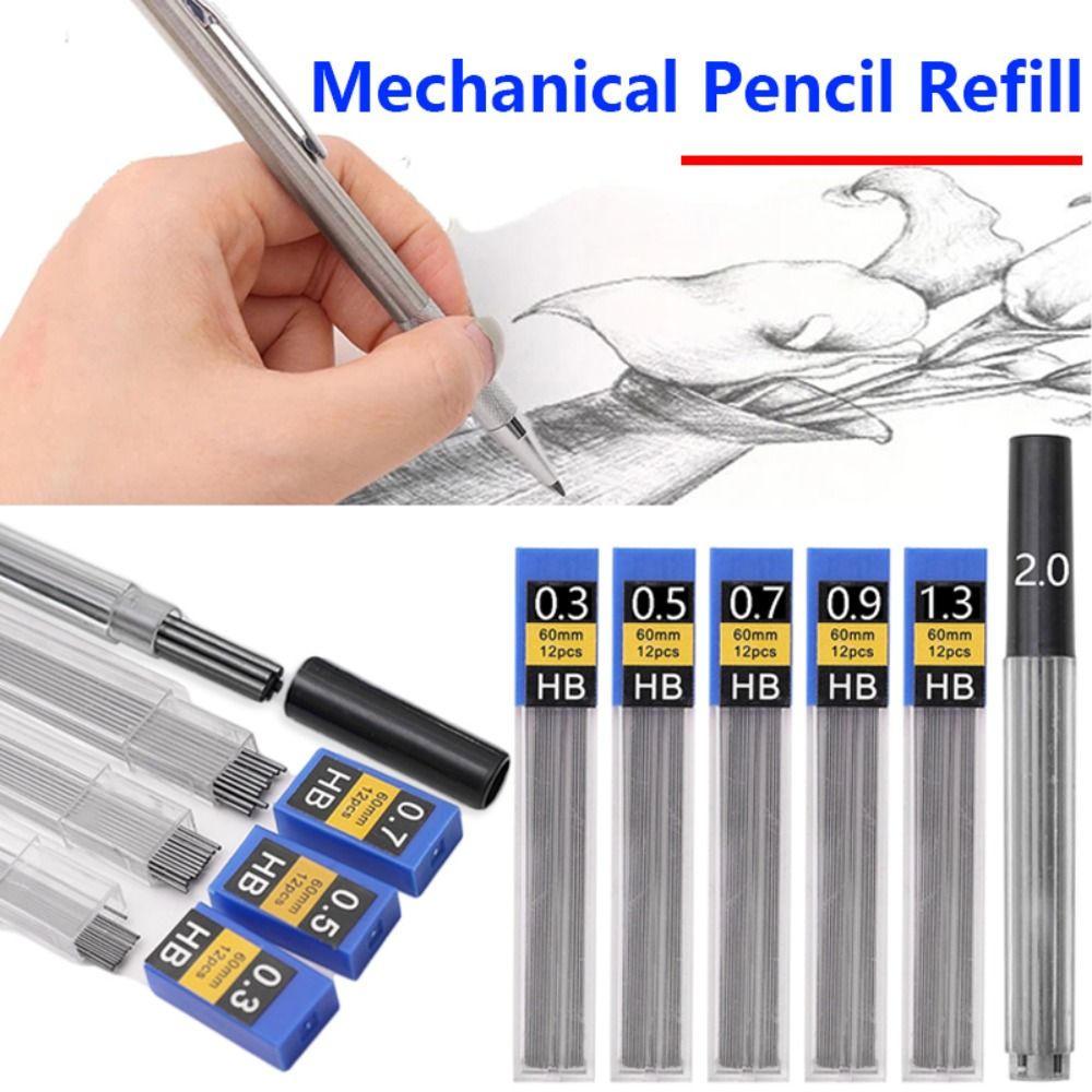 6 Dozen 0.3/0.5/0.7/0.9/1.3/2. - Mechanical Pencil 0.3 recensie en prijs