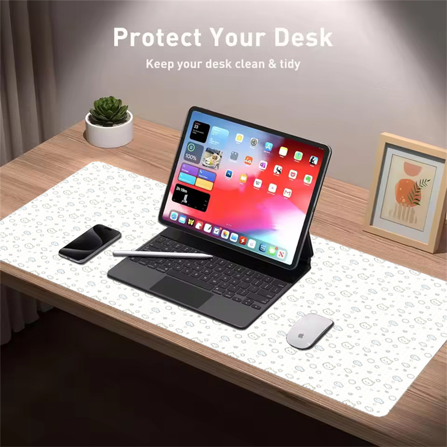 Leuke leren bureaumat tafelkle - Leather Desk Pad recensie en prijs