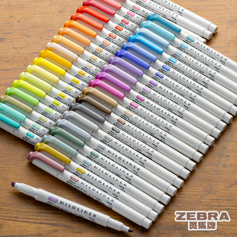 Japan ZEBRA Mildliner Markeers - Zebra Pen Mildliner recensie en prijs