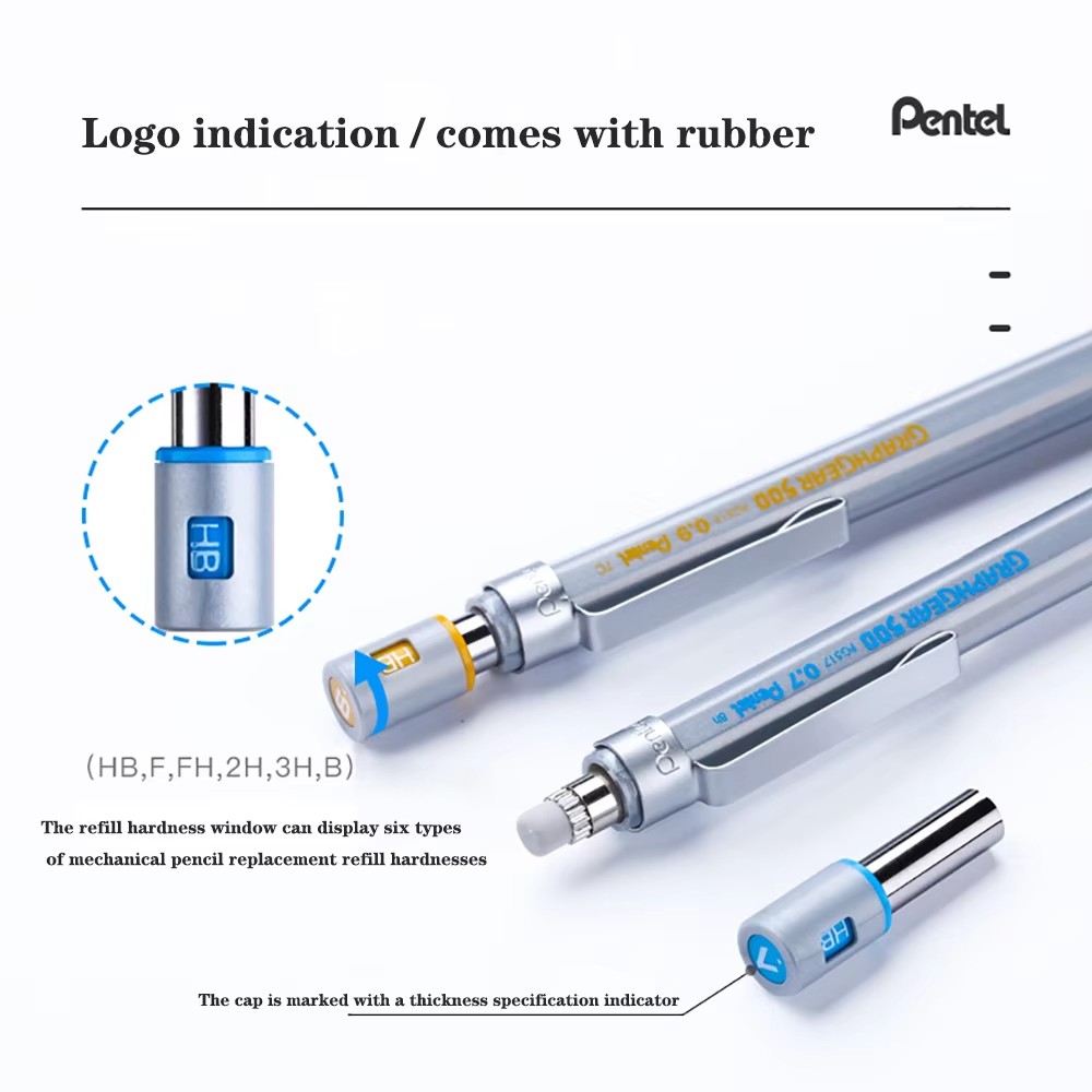1pc Pentel Graphgear 500 Opste - Mechanical Pencil 0.3 recensie en prijs